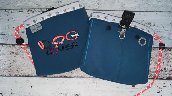 Leckerlibeutel-Set Mit Clicker – Silikon, Hüftgurt, 15x11,2x5 Cm, Für Hundetraining